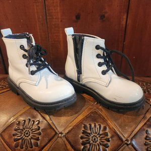 Zipper Lace Up Booties